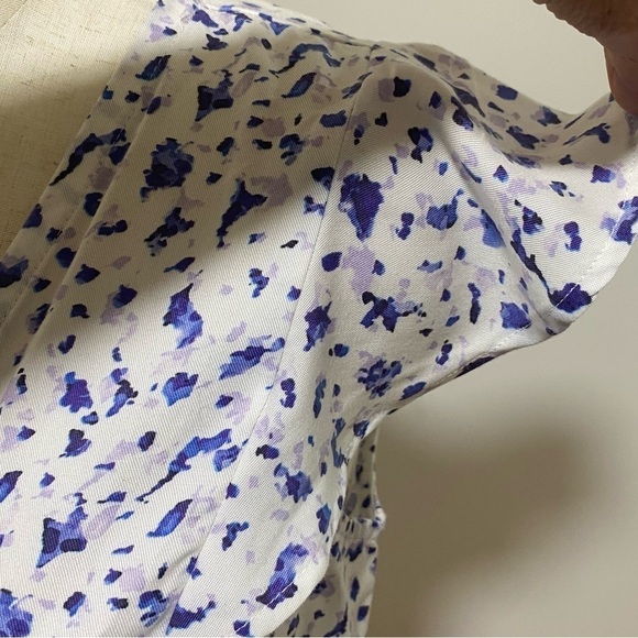 Caralyn MIRAND DROP FLORAL PRINT WITH RUFFLE WRAP MIDI DRESS TIE WAIST EUC SZ M - Picture 5 of 11